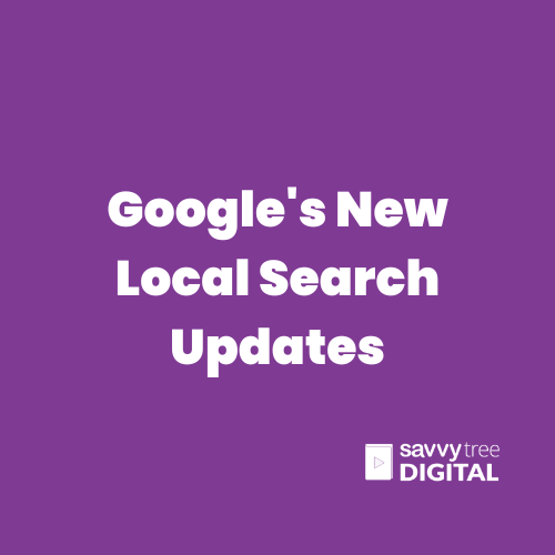 Google's new local search update
