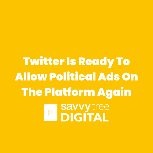 twitter is ready to allow political ads on the platform again