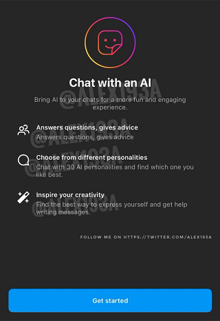 Instagram Experimenting with AI Chatbot in DMs