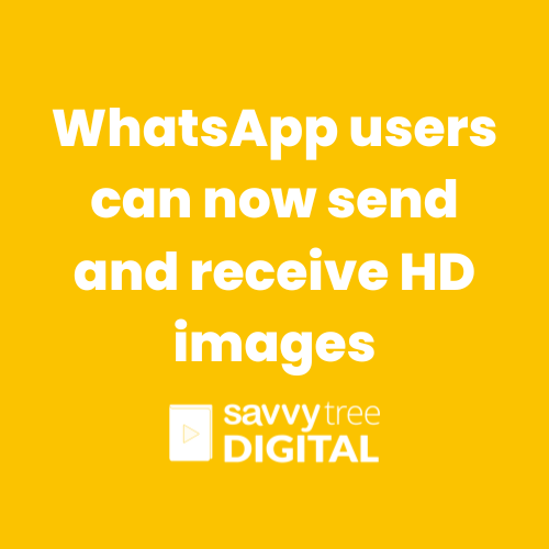 WhatsApp users can now send and receive HD images