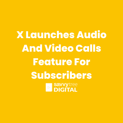 X Launches Audio And Video Calls Feature For Subscribers
