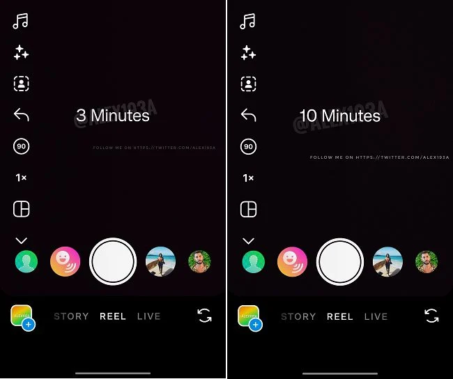 Instagram is Testing 10 minute Reel Uploads