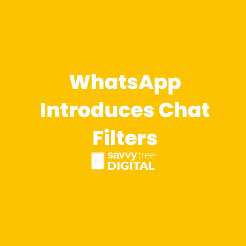 WhatsApp Introduces Chat Filters