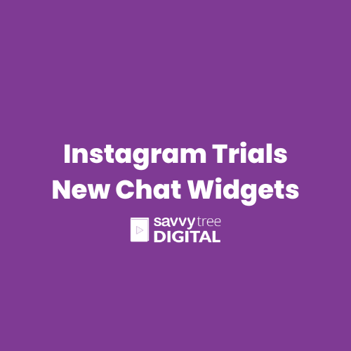 Instagram Trials New Chat Widgets