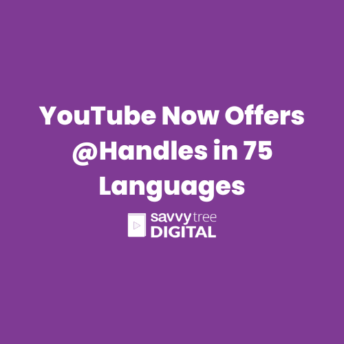 YouTube Now Offers @Handles in 75 Languages