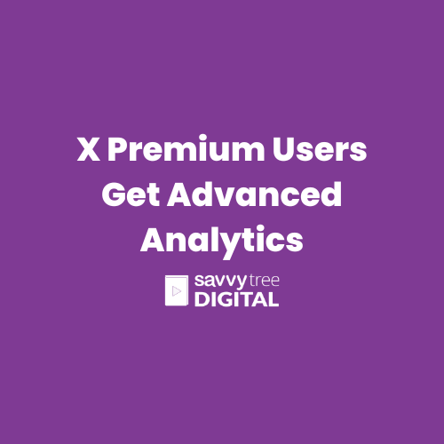 X Premium Users Get Advanced Analytics