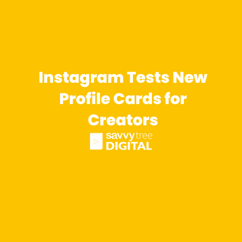 Instagram Tests New Profile Cards for Creators