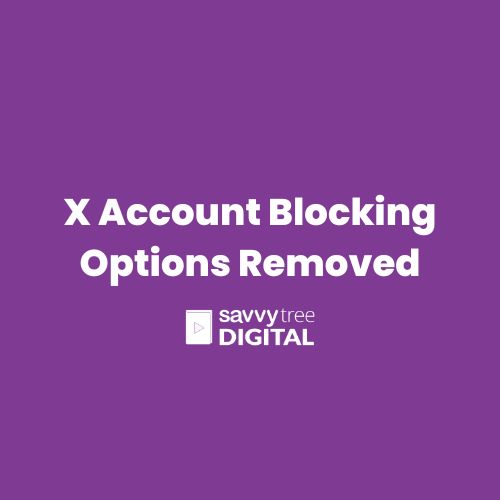 X Account Blocking Options Removed