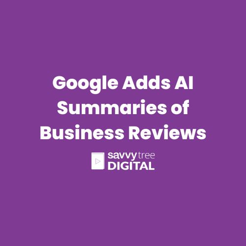 Google Adds AI Summaries of Business Reviews
