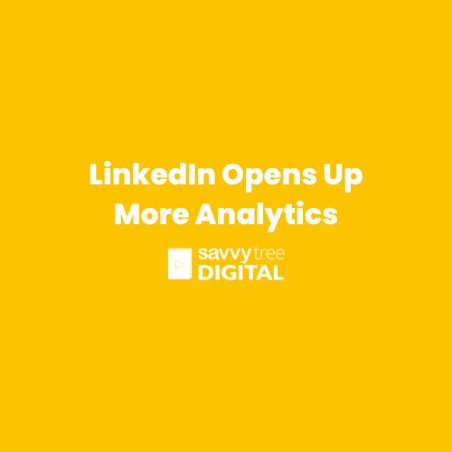 LinkedIn Opens Up More Analytics LinkedIn Opens Up More Analytics