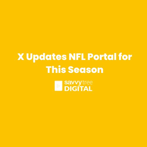 X Updates NFL Portal for This Season