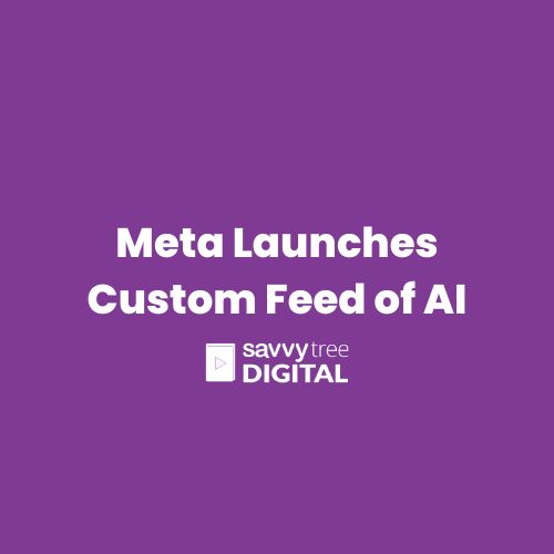 Meta Launches Custom Feed of AI